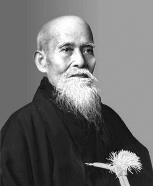 Portrait von Morehei Ueshiba